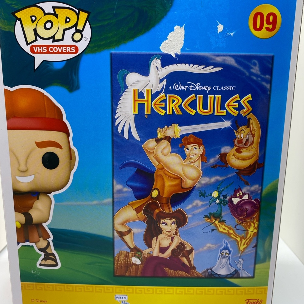 NIB Funko Pop Disney Hercules #09 Vinyl Figure 3” Tall Amazon Exclusive RARE NEW - Picture 2 of 4